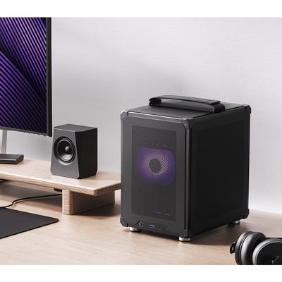 Jonsbo C6 Handle Black Mini-tower Behuizing, Gaming-behuizing, PC-behuizing Zwart Jonsbo C6 Handle Black Mini-tower Behuizing, Gaming-behuizing, PC-behuizing Zwart
