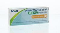 Teva Paracetamol 500mg 20 Tabletten - thumbnail