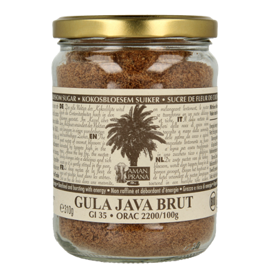 Amanprana Gula java brut bio 310 Gram
