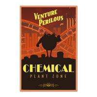 Poster Sonic the Hedgehog - Venture Perilous Chemical Plant Zone 61x91,5cm - thumbnail