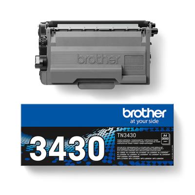 Brother toner, 3.000 pagina&apos;s, OEM TN-3430, zwart - thumbnail