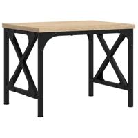 Printerstandaard 40x30x31 cm bewerkt hout sonoma eikenkleurig - thumbnail