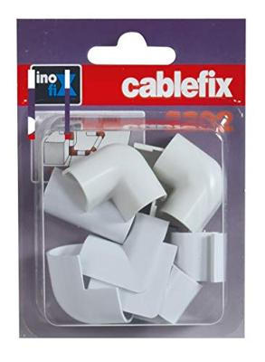 cablefix 3220 Kabelgoot Stootverbinding Wit 10 stuk(s)