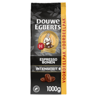 Douwe Egberts Espresso Voordeelpak - Koffiebonen 1 KG - thumbnail