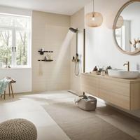 Hansgrohe Pulsify Select S handdouche 105 3jet Relaxation EcoSmart, Brushed Bronze - thumbnail