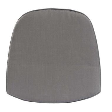Le Sud kussen kuipstoel Abruzzo wicker - grijs - 45x44x2,5 cm