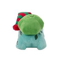 Pokemon Pluche - Winter Bulbasaur with Christmas Hat - thumbnail
