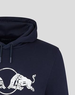Red Bull Racing Truien - M - Graphic Bull Hoodie - Night Sky - Max Verstappen Red Bull Racing Truien - M - Graphic Bull Hoodie - Night Sky - Max Verstappen