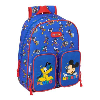 Schoolrugzak Mickey Mouse Clubhouse Today Blauw 28 x 34 x 10 cm