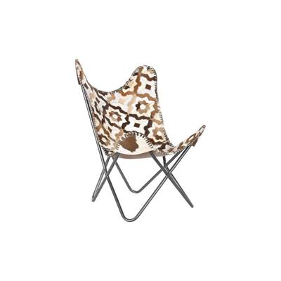 Leunstoel DKD Home Decor Bruin Wit Ijzer 70 x 70 x 90 cm Leunstoel DKD Home Decor Bruin Wit Ijzer 70 x 70 x 90 cm