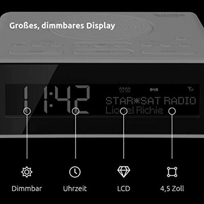 TechniSat DigitRadio 51 Wekker radio Wit