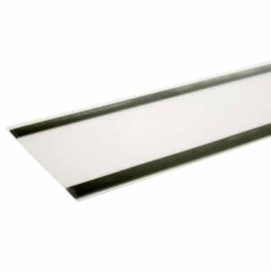 Plastic poster hoes magneetstrips - 98 x 15 cm