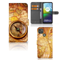 Motorola Moto G9 Power Flip Cover Kompas - thumbnail