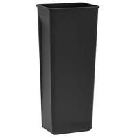 Pedaalemmer met anti-vingerafdruk 30 L RVS zwart - thumbnail