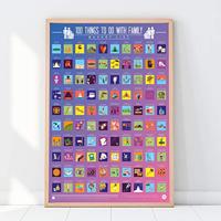 Gift Republic Kraskaart - 100 Dingen om te doen met Familie - thumbnail