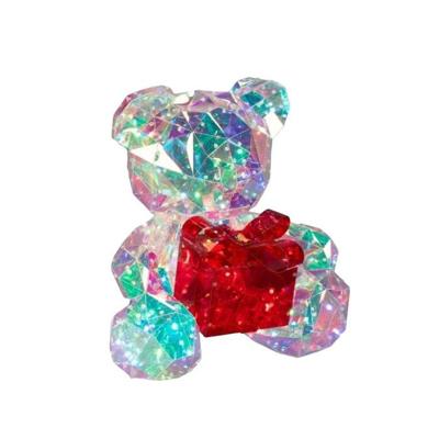 Konstsmide led diamant iriserend 3d teddy beer Konstsmide - Konstsmide