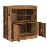 Dressoir Bruin 60 x 37 x 67 cm Bewerkt hout - thumbnail
