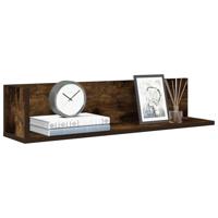 Wandschappen 2 st 75x16,5x16,5 cm bewerkt hout gerookt eiken - thumbnail