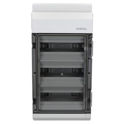 Hensel 6100228 KV 3536 Distributiekast Aantal groepen: 36 Aantal rijen: 3 Inhoud: 1 stuk(s)