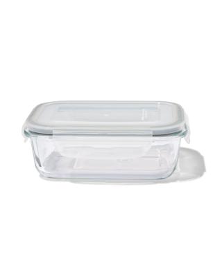 HEMA Glazen clipdoos 0.7L (transparant)
