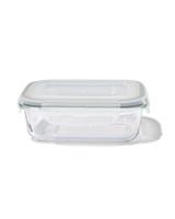 HEMA Glazen clipdoos 0.7L (transparant) - thumbnail