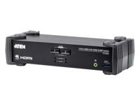 ATEN CS1822 KVM-switch HDMI Toetsenbord 4096 x 2160 Pixel - thumbnail
