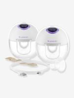 Dubbele handsfree borstkolf LANSINOH paars - thumbnail