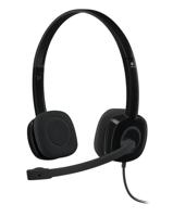Logitech H151 Stereo Headset voor meerdere apparaten met bediening op de draad - thumbnail