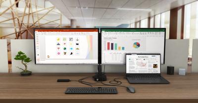 i-tec I-TEC USB-C Dual Display Docking Station USB-C dockingstation - thumbnail