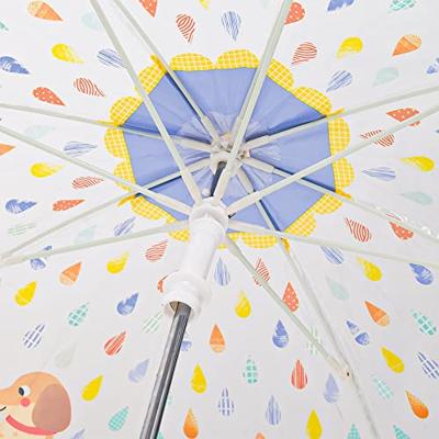 Kleine paraplu Mama en baby DJECO geel