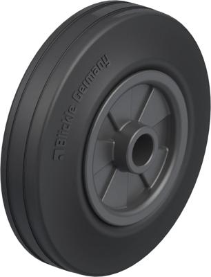 Blickle VPP 125/15G Wiel met hoog draagvermogen Wieldiameter: 125 mm Draagvermogen (max.): 100 kg 1 stuk(s)