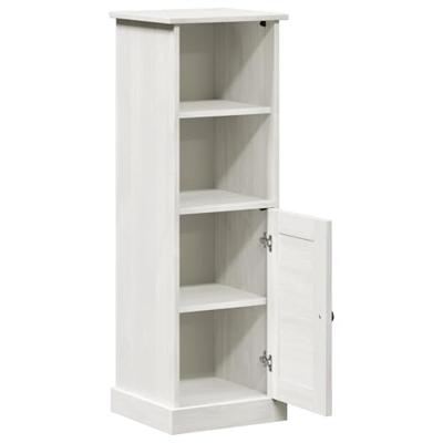 Badkamerkast met plank VIGO Wit en Antiek Wit 37 x 34 x 110 cm