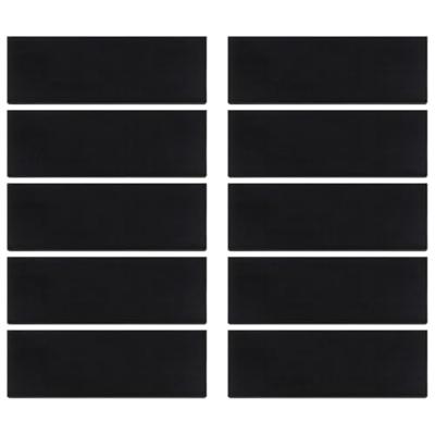 VidaXL Trapmatten 10 st 25x75 cm rubber