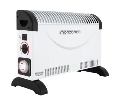 Elektrische haard Torino met open haard vlameffect 2000W zwart