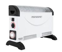 Elektrische haard Torino met open haard vlameffect 2000W zwart - thumbnail