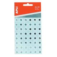 Apli versterkingsringen transparant, etui van 240 stuks - thumbnail