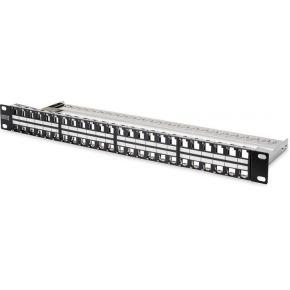 Digitus DN-91424 48 poorten Netwerkpatchpaneel 483 mm (19) CAT 6A 1 HE Meerdere kleuren Niet ingericht