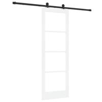 Schuifdeur met Bevestigingsmateriaal 'ORKDAL'Wit 73,5x211 cm - thumbnail