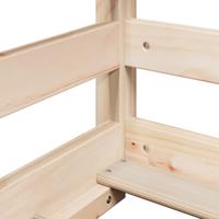 Stapelbedframe zonder matras massief grenenhout 90x190 cm - thumbnail