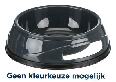 TRIXIE VOERBAK ZWAAR KUNSTSTOF / RUBBERBODEM ASSORTI 12X12 CM 300 ML 4 ST TRIXIE VOERBAK ZWAAR KUNSTSTOF / RUBBERBODEM ASSORTI 12X12 CM 300 ML 4 ST