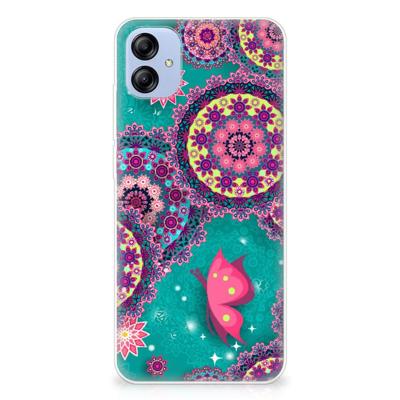 Samsung Galaxy A04e | Hoesje maken | Cirkels en Vlinders
