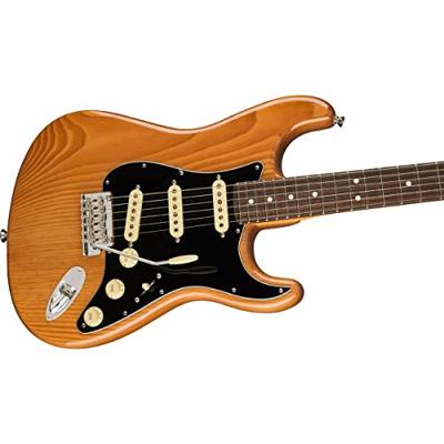 Fender American Professional II Stratocaster Roasted Pine RW elektrische gitaar met koffer