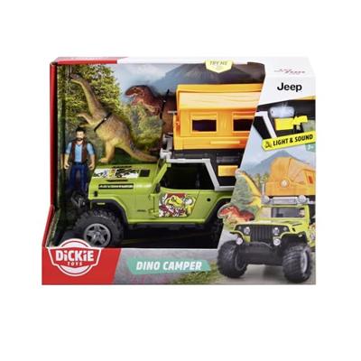 Dickie dino camper speelset, 4dlg.
