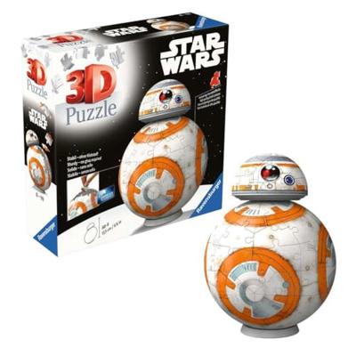 Ravensburger 3d puzzel star wars bb-8, 99st. Ravensburger 3d puzzel star wars bb-8, 99st.