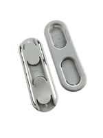 Gordel Pads Voor Bobike Go Wit - thumbnail