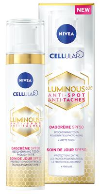 Nivea Cellular Luminous Anti-Pigment Fluid Cream SPF50