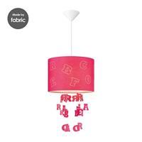 Light depot - lampenkap Letters kinderkamer Ø 30 cm - fuchsia - Outlet - thumbnail