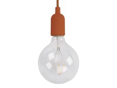 Design lamphouder met textielkabel bruin Velleman - Velleman Design lamphouder met textielkabel bruin Velleman - Velleman