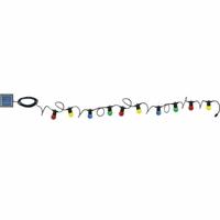 Garland - Colorado - 5 m - Gekleurde bollen - Zwart - thumbnail