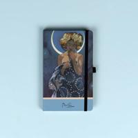 Alphonse Mucha Notitieboek A5 Luna - thumbnail